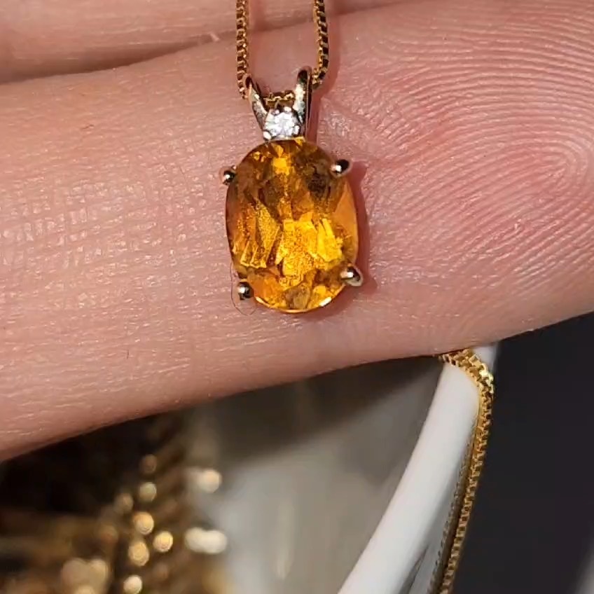 Citrine Pendant