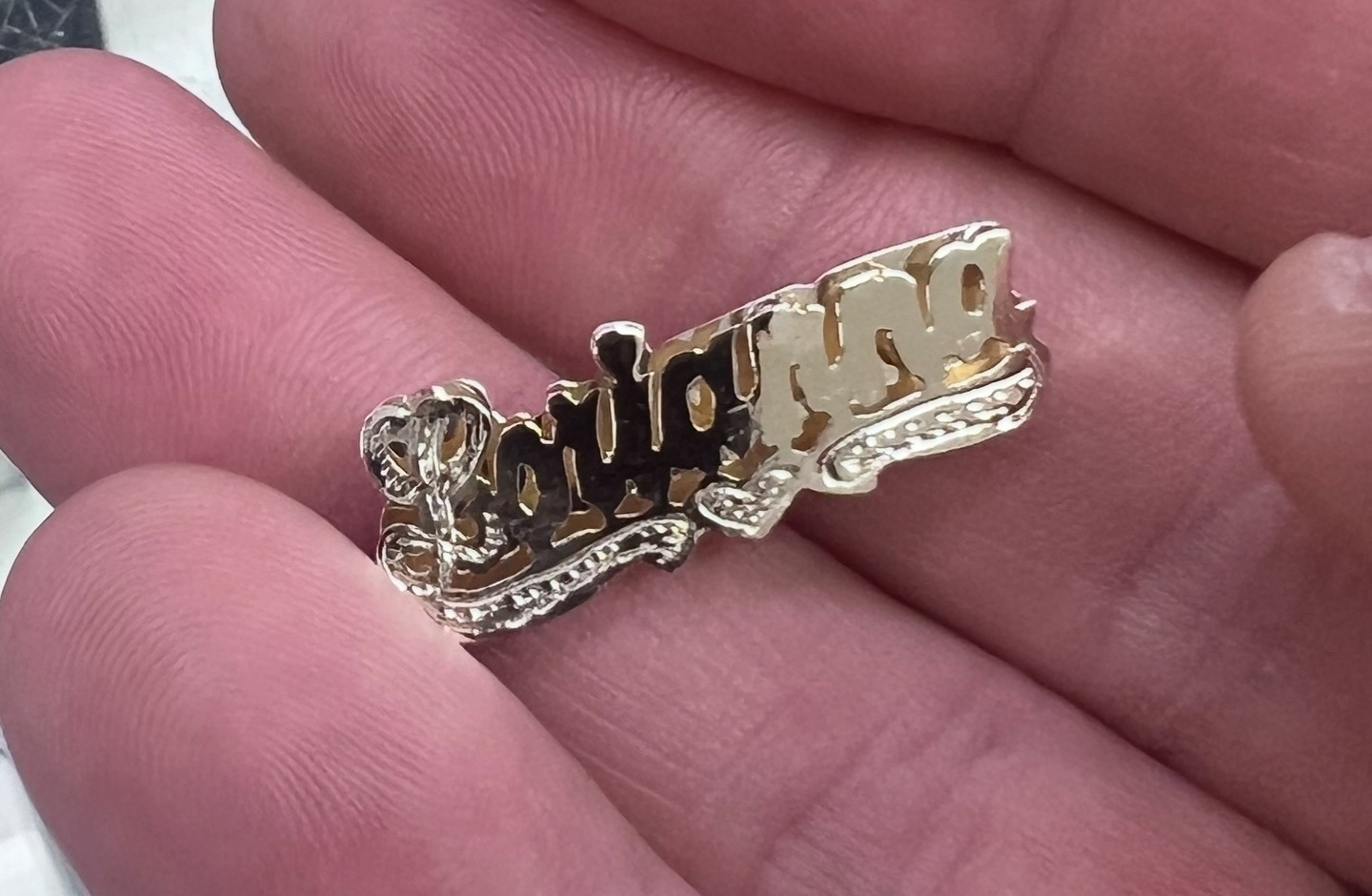 Custom Name Ring