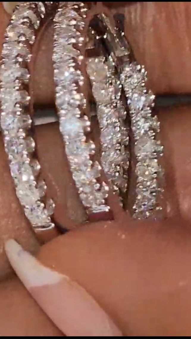 Diamond Hoop Stack